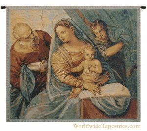 Madonna della Pappa Tapestry