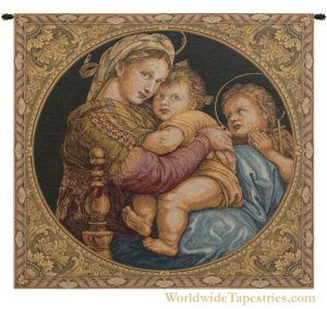 Madonna Della Seggiola Tapestry