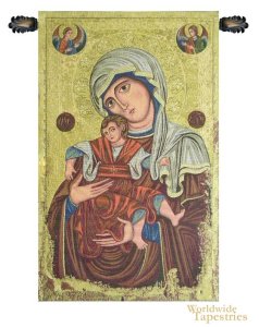 Madonna Delle Vittorie Tapestry