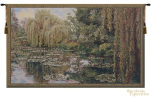 Monet Lake Giverny - Right Tapestry