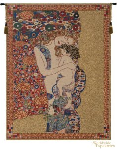 Mother and Child - Klimt Tapestry