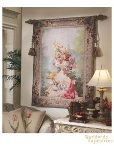 Ornamental Floral Tapestry