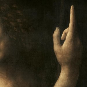 Saint John The Baptist - Leonardo Da Vinci - Canvas Print