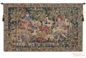 Shearing of the Sheep Tapestry