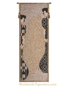 Silhouettes - Klimt Tapestry