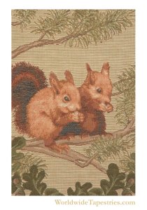 Squirrels Cushion Cover