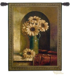 Sunflower with Persian Rug
