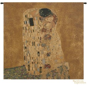 The Kiss III - Klimt Tapestry