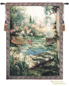 The Lily Garden Tapestry