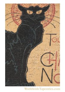 Tournee Du Chat Noir Cushion Cover