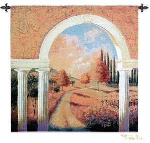 Tuscan Archway Tapestry
