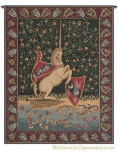 Unicorn Medieval Tapestry