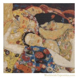 Virgin Faces Klimt Cushion Cover