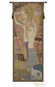 Water Snakes - Klimt Tapestry