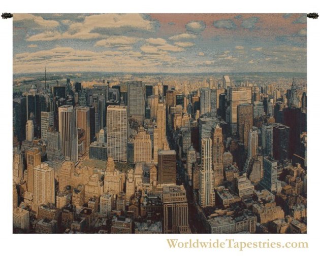 A New York Day Tapestry