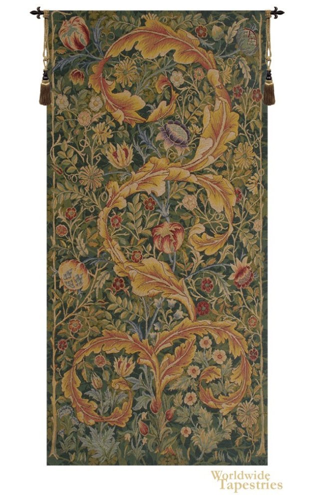 Acanthe Green Medium Tapestry