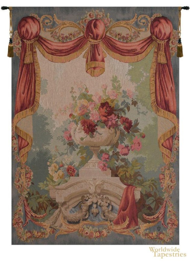 Amphora Bouquet Tapestry