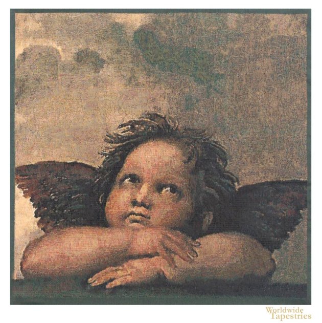 Angels by Raffael - Right - Cushion Cover