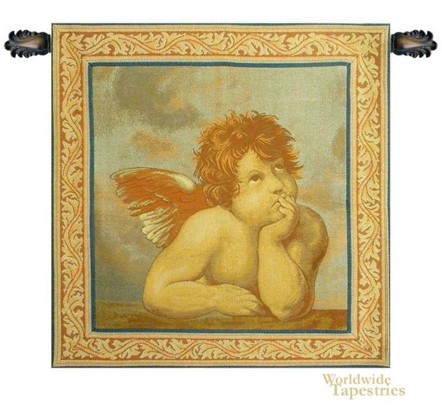 Angels (Left Panel) - Raphael Tapestry