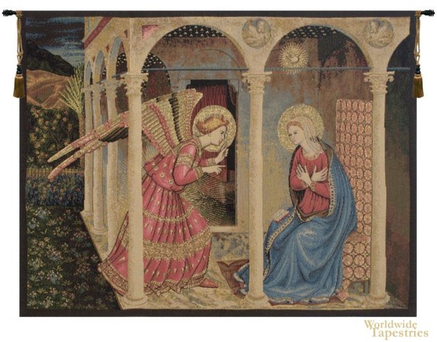 Annunciation Tapestry Tapestry