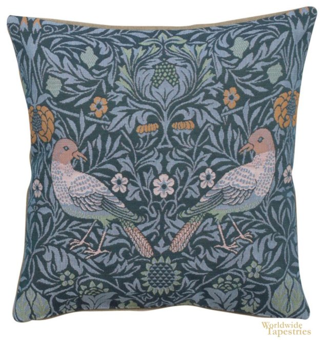 Bird Couple Cushion Cover