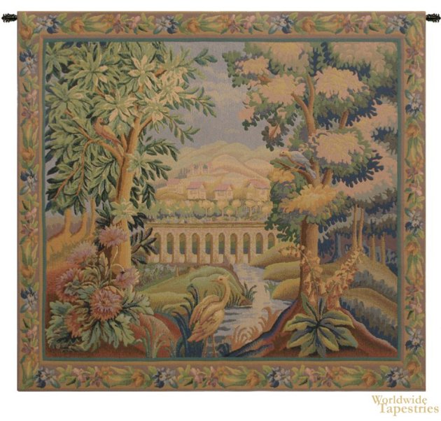 Bridge with Bird Tapestry