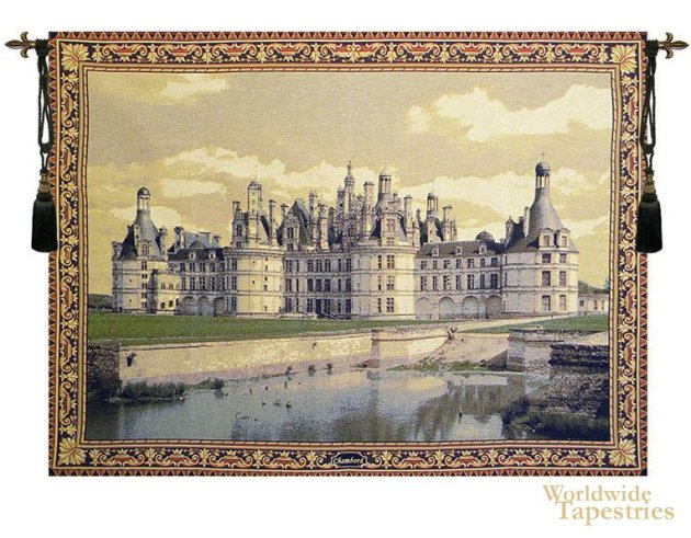 Chambord Castle II Tapestry