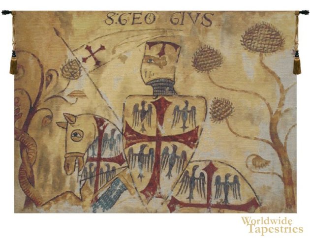 Chevaliers - Left Side Tapestry