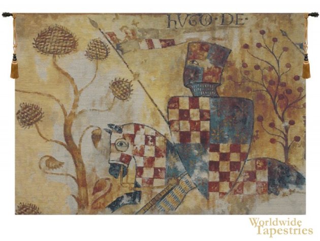 Chevaliers - Right Side Tapestry