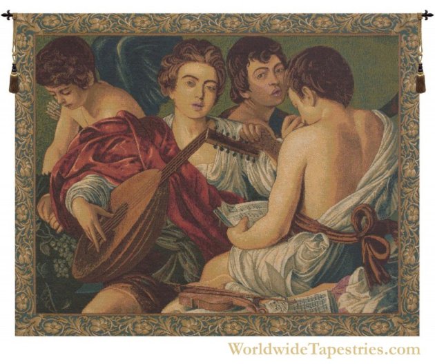 Concerto - Caravaggio Tapestry