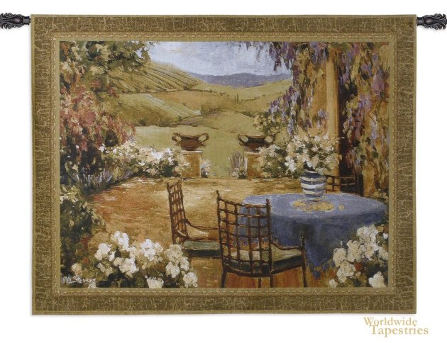 Countryside Terrace Tapestry