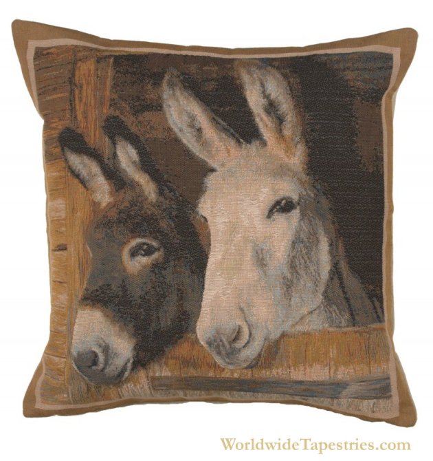 Donkeys Cushion Cover