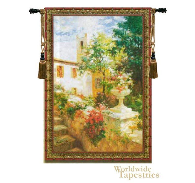 Floral Urn Tapestry