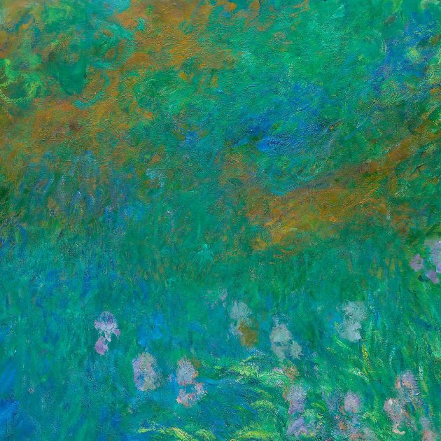 Irises - Claude Monet - Canvas Print
