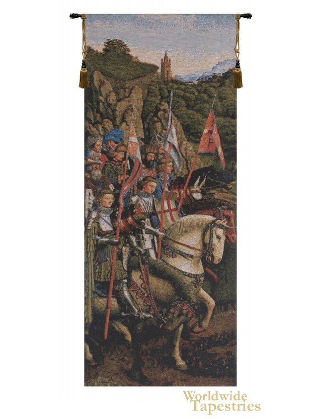 Knights Of Christ (no border) - van Eyck Tapestry