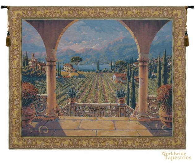 Lakeside Vineyard Tapestry