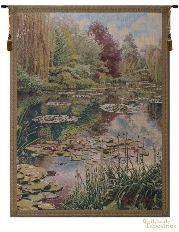 Monet Lake Giverny II Tapestry
