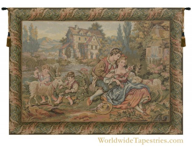 Noble Pastorale Tapestry