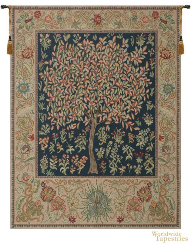 Pastel Tree of Life Tapestry