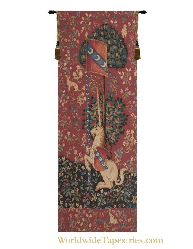 Portiere Medieval Unicorn Tapestry