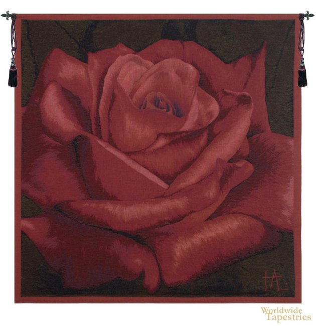 Rose Rouge Tapestry