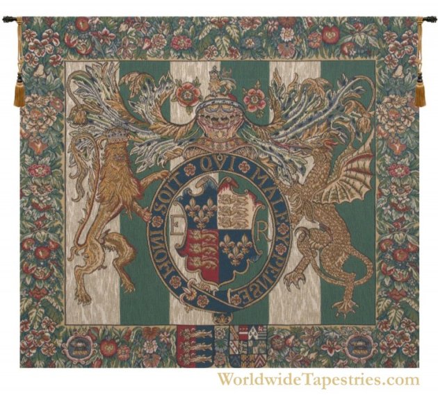 Royal Arms of England Tapestry