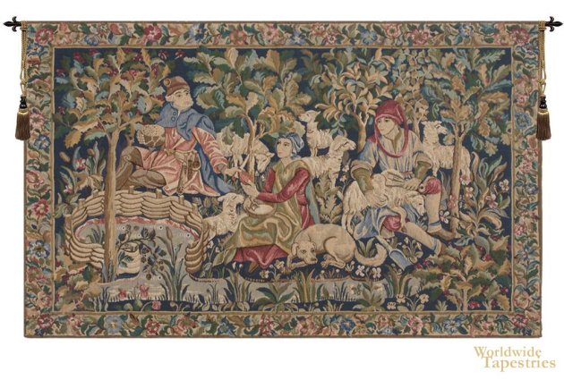 Shearing of the Sheep Tapestry