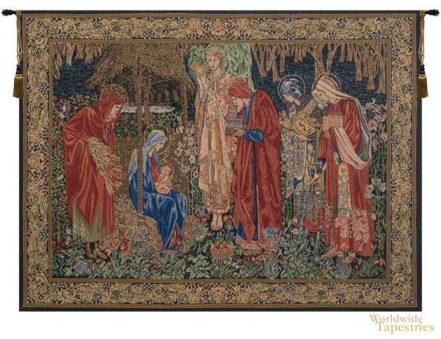 The Adoration of the Magi II - With Border Tapestry