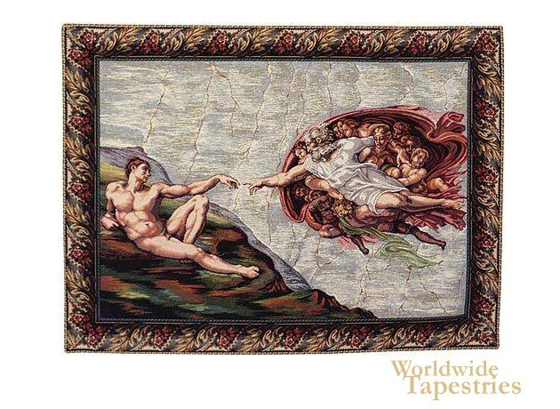 The Creation I - Michelangelo Tapestry