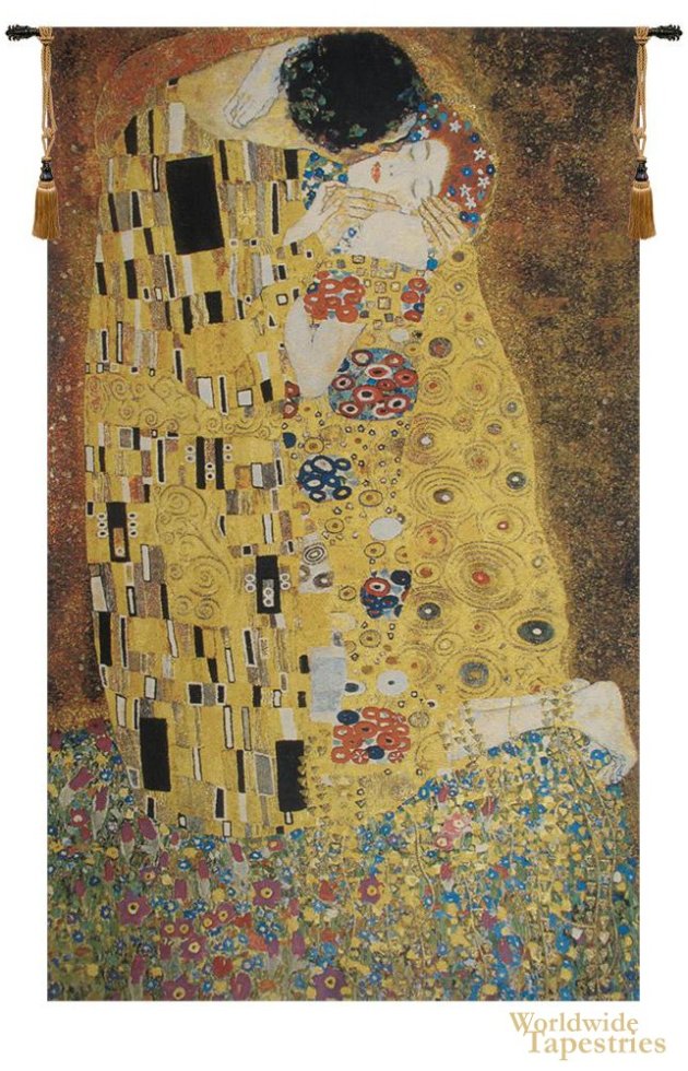 The Kiss VII - Klimt Tapestry