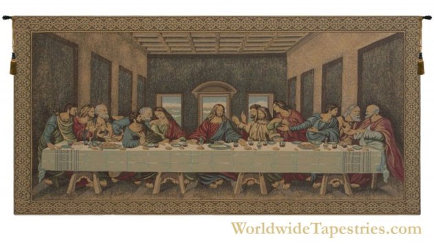 The Last Supper III Tapestry