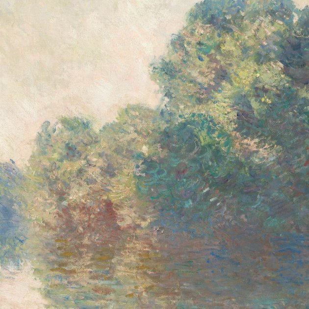 The Seine At Giverny - Claude Monet - Canvas Print
