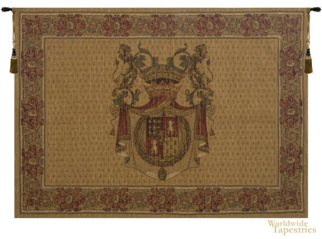 Tours Crest - Horizontal Tapestry
