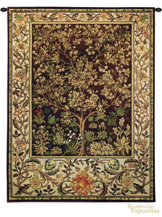 Tree Of Life Umber Tapestry